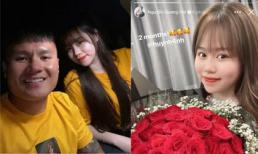 Sau scandal bị chỉ trích lăng nhăng, Quang Hải kỷ niệm 2 tháng yêu với Huỳnh Anh