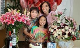 Việt Hương kỉ niệm 14 năm ngày cưới bên ông xã và con gái cực ngọt ngào