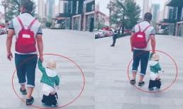 Nhờ chồng đưa con đi chơi, mẹ trẻ hẳn phải 'điên tiết' khi thấy hình ảnh này, còn dân mạng được dịp cười thả phanh