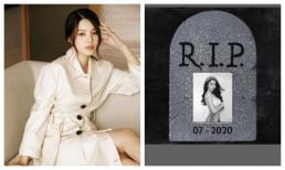 Nửa đêm, Jolie Nguyễn bất ngờ đổi avatar đen, có ý định tự tử vì áp lực dư luận