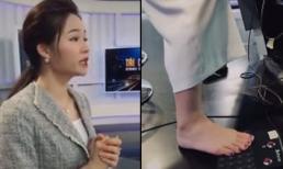 Lên sóng lung linh là thế, hóa ra BTV truyền hình vẫn có những khoảnh khắc chân đất thế này 