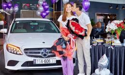 Kỷ niệm 10 năm gặp nhau, Chúng Huyền Thanh được chồng tặng xế hộp tiền tỷ