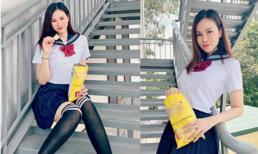 Thêm loạt ảnh trẻ trung của con dâu tỷ phú Hoàng Kiều ở khu cách ly 