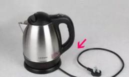 Sử dụng ấm đun nước điện để đun sôi nước, 9 trong số 10 hộ gia đình đang sử dụng sai