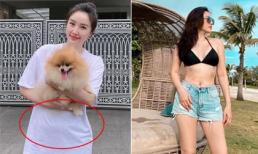 Bảo Thy khoe eo thon trong kỳ nghỉ, dập tắt tin đồn bầu bí