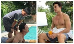 Lâu lâu mới cởi áo khoe body, Lương Thế Thành khiến hội chị em say như điếu đổ vì 6 múi săn chắc