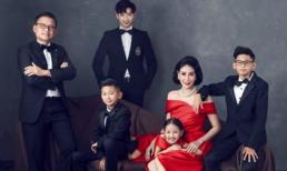 Bộ ảnh quyền lực của gia đình Hoa hậu Hà Kiều Anh nhân dịp kỉ niệm 13 năm ngày cưới