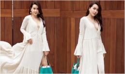 Lưu Hương Giang khoe vòng một phồn thực với váy xẻ táo bạo sau thời gian thẩm mỹ