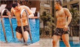 'Ông trùm chân dài' Vũ Khắc Tiệp chứng minh body 6 múi là có thật