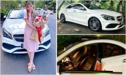 Chuẩn bị sinh con cho chồng trẻ, ca sĩ Thu Thủy quyết định rao bán xế hộp Mercedes-Benz