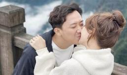 Đăng ảnh được Trấn Thành hôn cực ngọt, Hari Won thừa nhận chồng thương quá hơi mệt