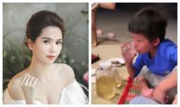 Ngọc Trinh lên tiếng trần tình khi gây tranh cãi vì cho cháu nhỏ ngồi nhậu cùng người lớn 