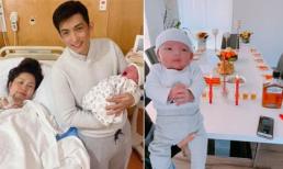 Bảo Duy tổ chức tiệc đầy tháng cho con cùng vợ ba tại trời Tây