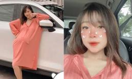 Mang bầu ở giai đoạn cuối thai kỳ, vợ Văn Đức không bị phá nét, vẫn cực xinh đẹp