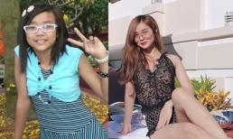 Vợ cũ Hoài Lâm có màn dậy thì thành công: Từ cô bé ngố tàu thành bà mẹ hai con gợi cảm