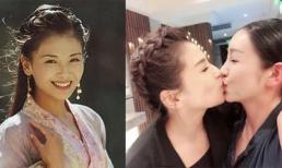 Đã có gia đình, mỹ nhân 'Thiên long bát bộ' gây sốc khi đăng ảnh khóa môi bạn đồng giới