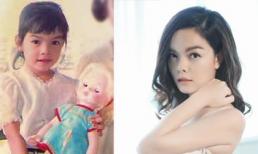 Phạm Quỳnh Anh hé lộ loạt ảnh ngày bé cực xinh, giống hệt con gái thứ hai Tuệ An