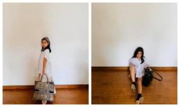 10 tuổi, con gái Lưu Hương Giang đã tự “mix” đồ căng đét như fashionista