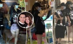 Mỹ nhân 'Ỷ thiên đồ long ký' được chồng cưng như trứng mỏng, đích thân dắt tay đưa đi mua sắm sau sự cố động thai