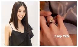 Hoa hậu Jolie Nguyễn bất ngờ được bạn trai cầu hôn bằng nhẫn kim cương 'khủng' sau loạt lùm xùm riêng tư