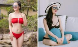 Ca sĩ Đinh Hiền Anh gây chú ý với loạt ảnh diện bikini bốc lửa bất chấp tuổi 42