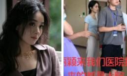 Triệu Lệ Dĩnh xuất hiện ở bệnh viện với thân hình mỏng như tờ giấy, hốc hác đến đáng thương 