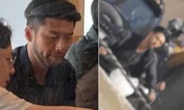 Hyun Bin phong trần khi để râu quai nón, da đen nhẻm lái mô tô cực ngầu