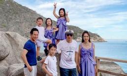 Gia đình Lý Hải đi du lịch Nha Trang, đáng chú ý là sự xuất hiện hiếm hoi của bố vợ 