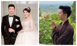 Rò rỉ hình ảnh Nguyễn Trọng Hưng lên chùa sau khi bị Âu Hà My tố ngoại tình
