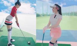 Âu Hà My xoá hết ảnh chơi golf trên Facebook hậu bị Trọng Hưng tố không mang thai