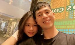 Lâu lâu mới thấy Đình Trọng tình tứ bên bạn gái, dân tình lập tức hóng đám cưới