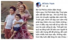 Con trai vợ chồng Thanh Thúy - Đức Thịnh bị nhóm lừa đảo dàn cảnh cướp điện thoại