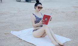 Thả dáng 'sương sương' trên bãi biển, Hoa hậu Đền Hùng Giáng My nhận về cơn mưa lời khen 