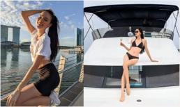 Cuộc sống như mơ của Tuyết Lan ở Singapore: Phủ toàn đồ hiệu, du lịch 'chanh sả' khắp nơi