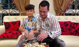 Giữa nghi vấn hôn nhân rạn nứt, ông xã Lệ Quyên đón sinh nhật một mình bên con trai