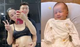 Cầu thủ Duy Mạnh hạnh phúc đón con trai đầu lòng chào đời