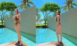 Sau quyết định tạm dừng đóng phim, Bảo Thanh chăm diện bikini gợi cảm nhờ chồng 'chụp có tâm'