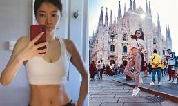 Là mẹ của cặp song sinh, mỹ nhân 'Diệp Vấn' Hùng Đại Lâm vẫn sở hữu vòng eo phẳng lỳ nhờ điều này