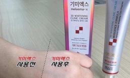 Cách dưỡng da nám hiệu quả nhất với Melasma-x 3D Whitening Clinic Cream