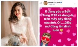 Lê Lộc lên Facebook tỏ tình với Sơn Tùng M-TP, lập tức bị 2 đồng nghiệp 'dội gáo nước lạnh'