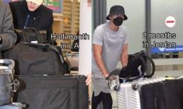 So sánh ảnh sân bay của Hyun Bin hôm nay và 1 năm trước, dân mạng có phát hiện cực đáng yêu liên quan đến Son Ye Jin