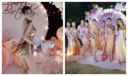 Ngọc Trinh tổ chức tiệc sinh nhật hoành tráng tại bãi biển, lên đồ hở bạo còn nhảy sexy hết cỡ 