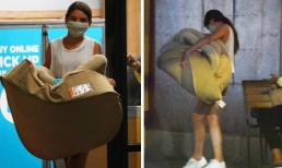 Bố nhiều năm không đoái hoài còn mẹ nay cũng bỏ bê vì mê trai trẻ, Suri giờ chỉ lủi thủi một mình 