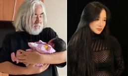 Tiêt lộ hình ảnh con gái mới sinh của 'ông trùm' U70 phim võ hiệp Kim Dung 