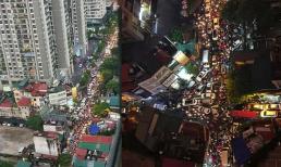 Hà Nội tắc đường kinh hoàng sau cơn mưa chiều, dân công sở than trời vì mãi chưa về đến nhà