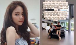 Bạn gái lên tiếng đính chính về việc được CEO Tống Đông Khuê mua xe 5 tỉ tặng sau khi bị anti-fan lăng mạ