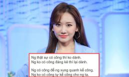 Hari Won đăng status 'dằn mặt' ai đó cực gắt nhưng dân mạng phải nhờ Trấn Thành vào dịch hộ