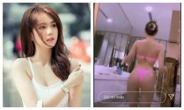 Làm gái ngoan đã chán, Ngọc Trinh trở lại thói quen tự khoe thân 