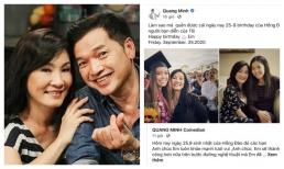 Quang Minh vẫn gửi lời chúc mừng sinh nhật ngọt ngào đến Hồng Đào dù đã ly hôn