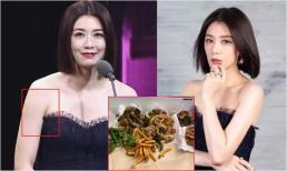 'Võ Mị Nương' Giả Tịnh Văn đeo trang sức 'khủng' nhưng không đi thảm đỏ mà 'trốn' sau hậu trường ăn gà rán